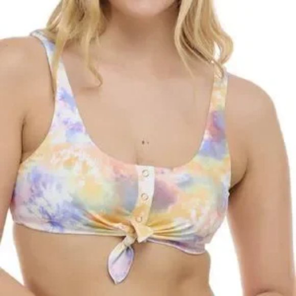 Body Glove Medium Top Bikini Kate Crop Top in Multi color NWT